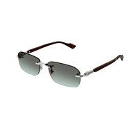 Gafas de sol Gucci Hombre GG1221S008-SILVER-BROWN-BROWN56 - GG1221S008-SILVER-BROWN-BROWN56